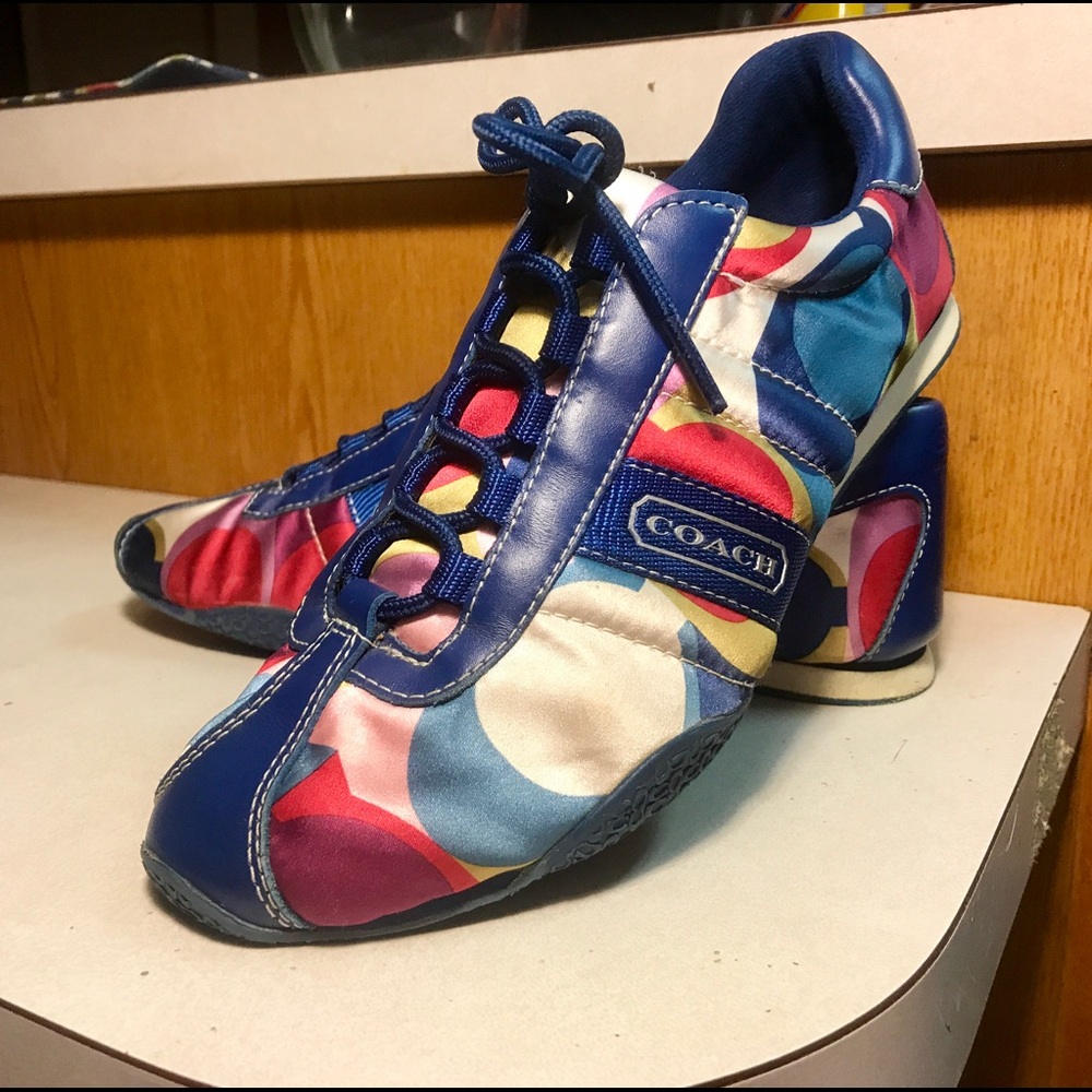 Authentic Coach Satin Shoes